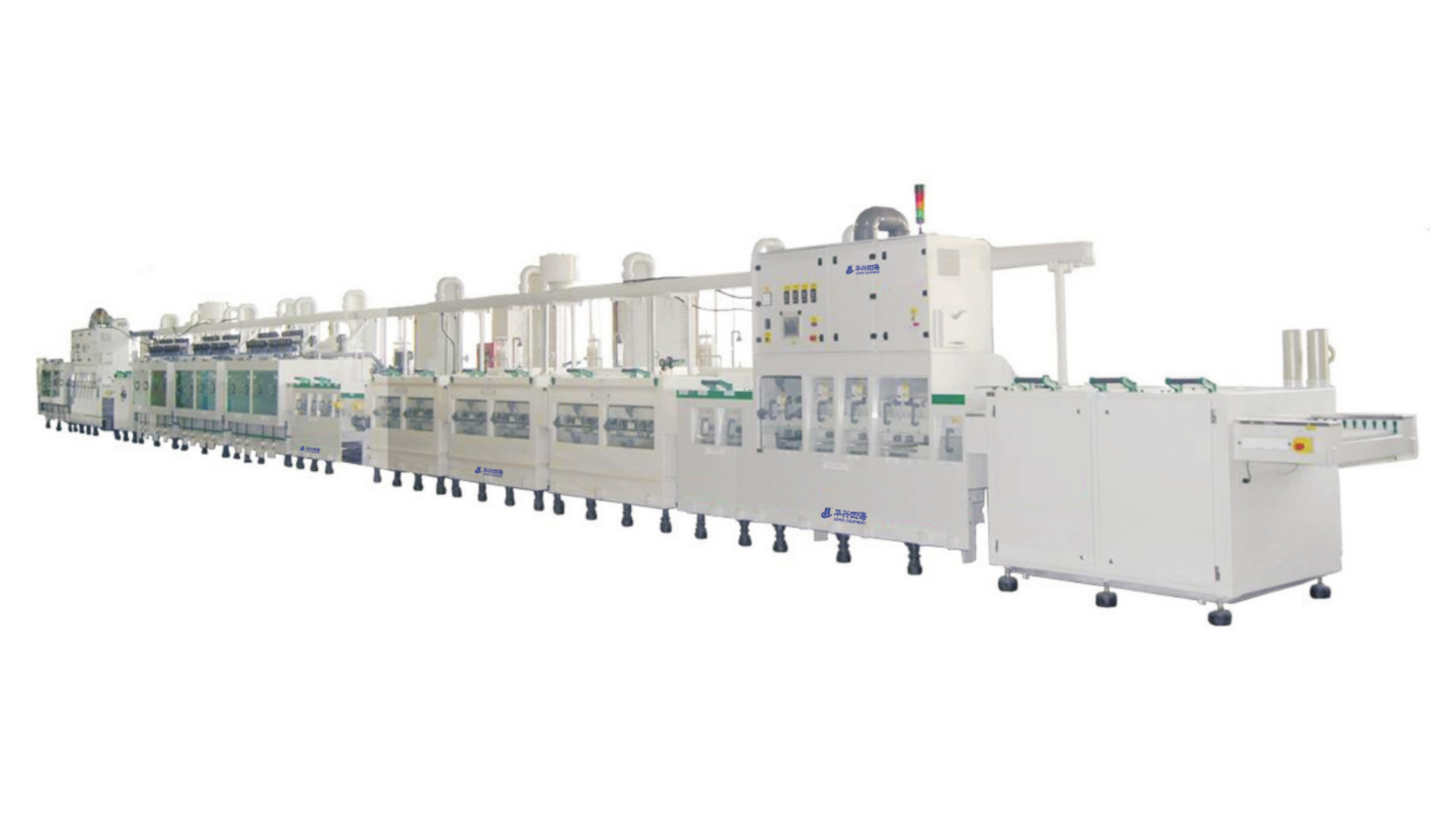 顯影蝕刻連退膜線